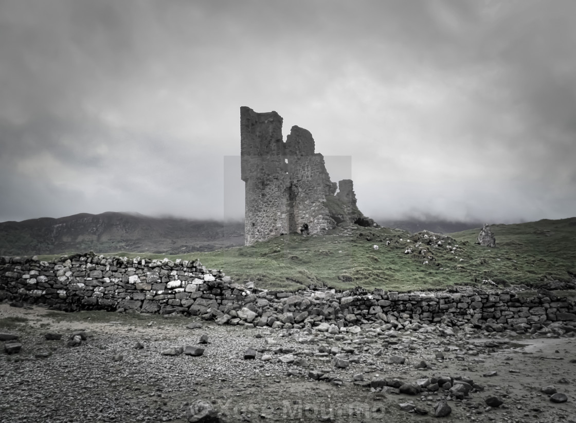 "Ardvreck Castle, Scotland" stock image