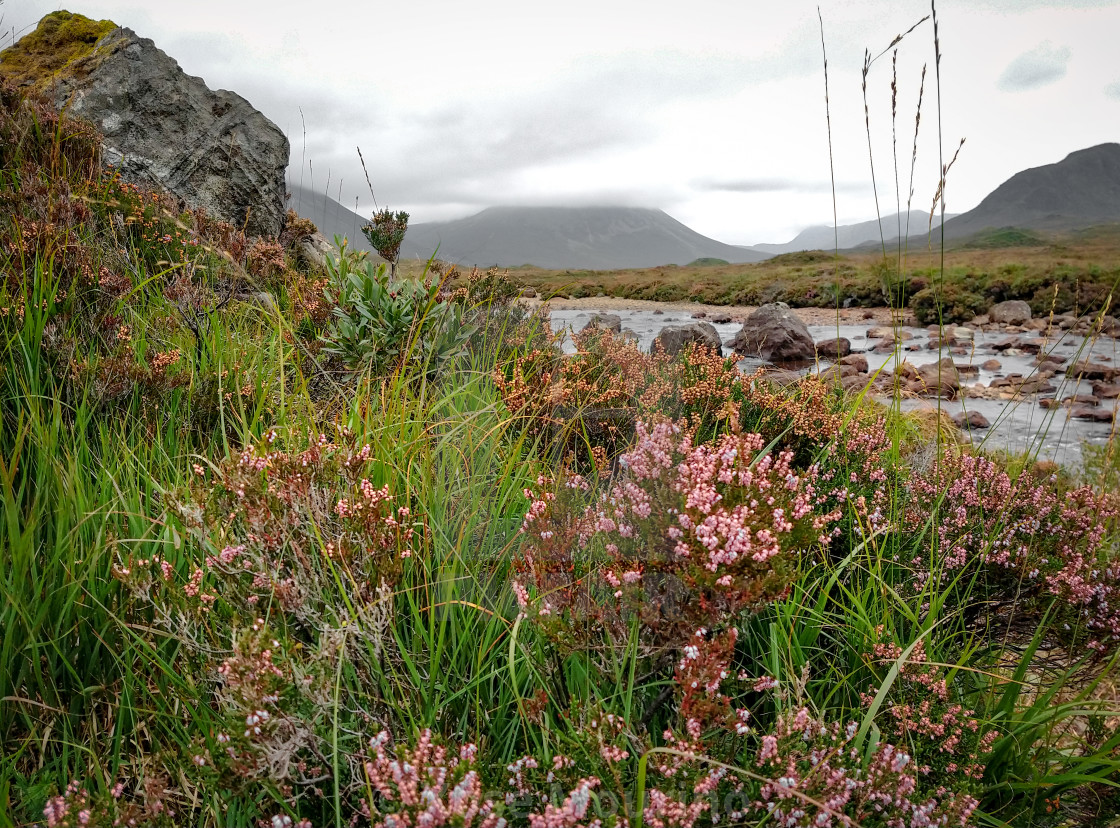 "The Cuillin, Isle of Skye" stock image