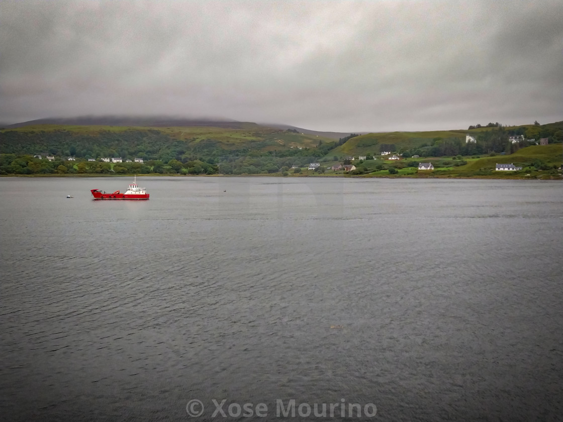 "Uig, Isle of Skye" stock image