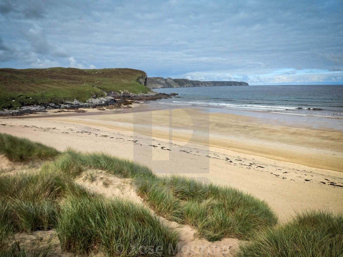 "Tolsta beach." stock image