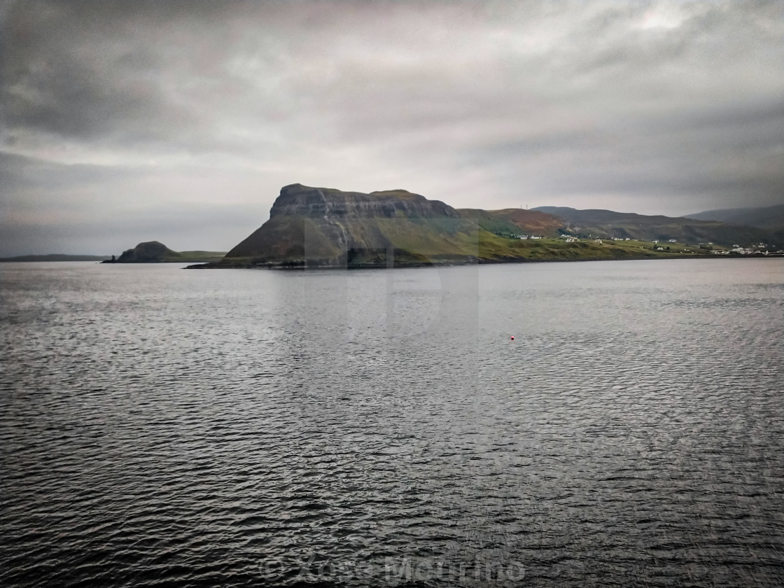 "Ru Idrigill, near Uig, Isle of Skye." stock image