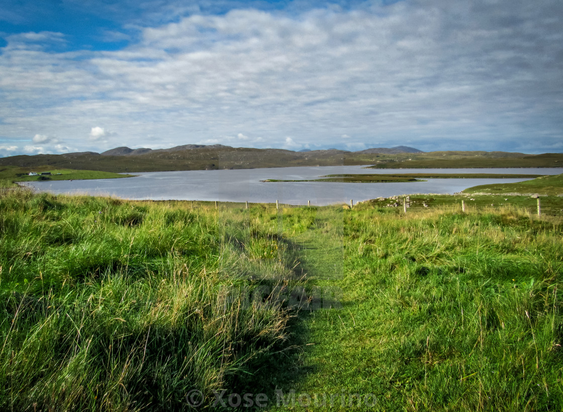 "The Isle of Lewis." stock image