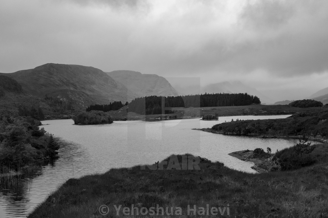 "Lough Derrintin in western Ireland" by Yehoshua Halevi - $6.11 "Lough Derrintin in western Ireland" stock image