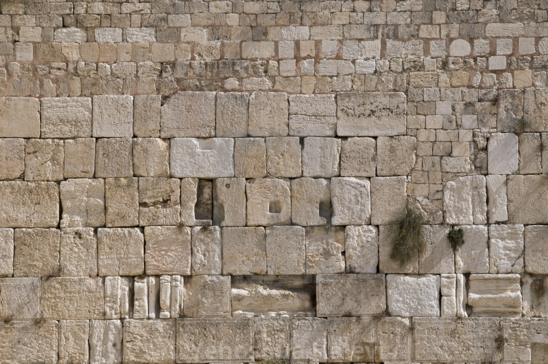 "The Western Wall in Jerusalem" by Yehoshua Halevi - $9.14 "The Western Wall in Jerusalem" stock image