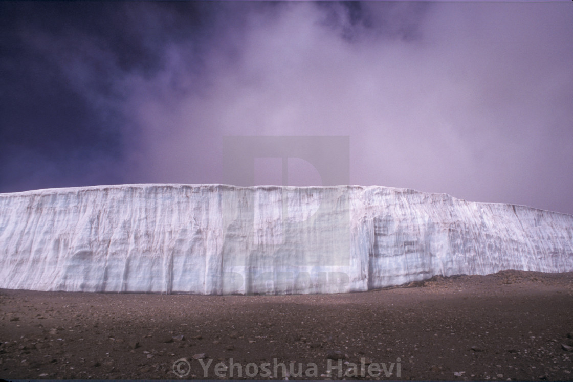"Kilimanjaro glacier" by Yehoshua Halevi - $6.08 "Kilimanjaro glacier" stock image