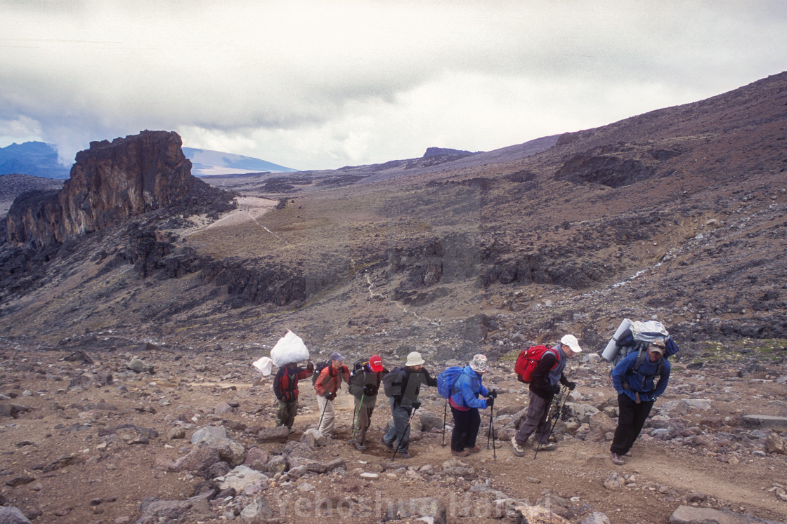 "Climbing Mount Kilimanjaro" by Yehoshua Halevi - $6.08 "Climbing Mount Kilimanjaro" stock image