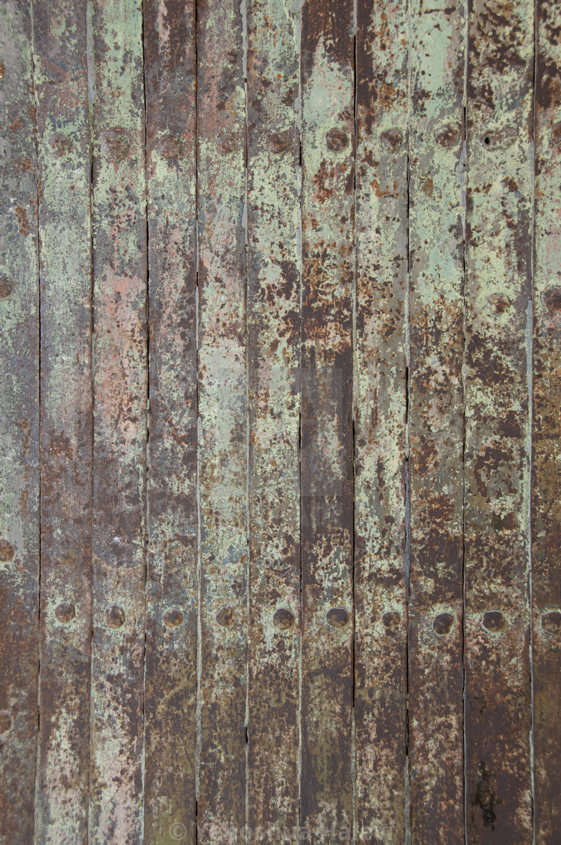 "Rusted metal door" by Yehoshua Halevi - $4.90 "Rusted metal door" stock image
