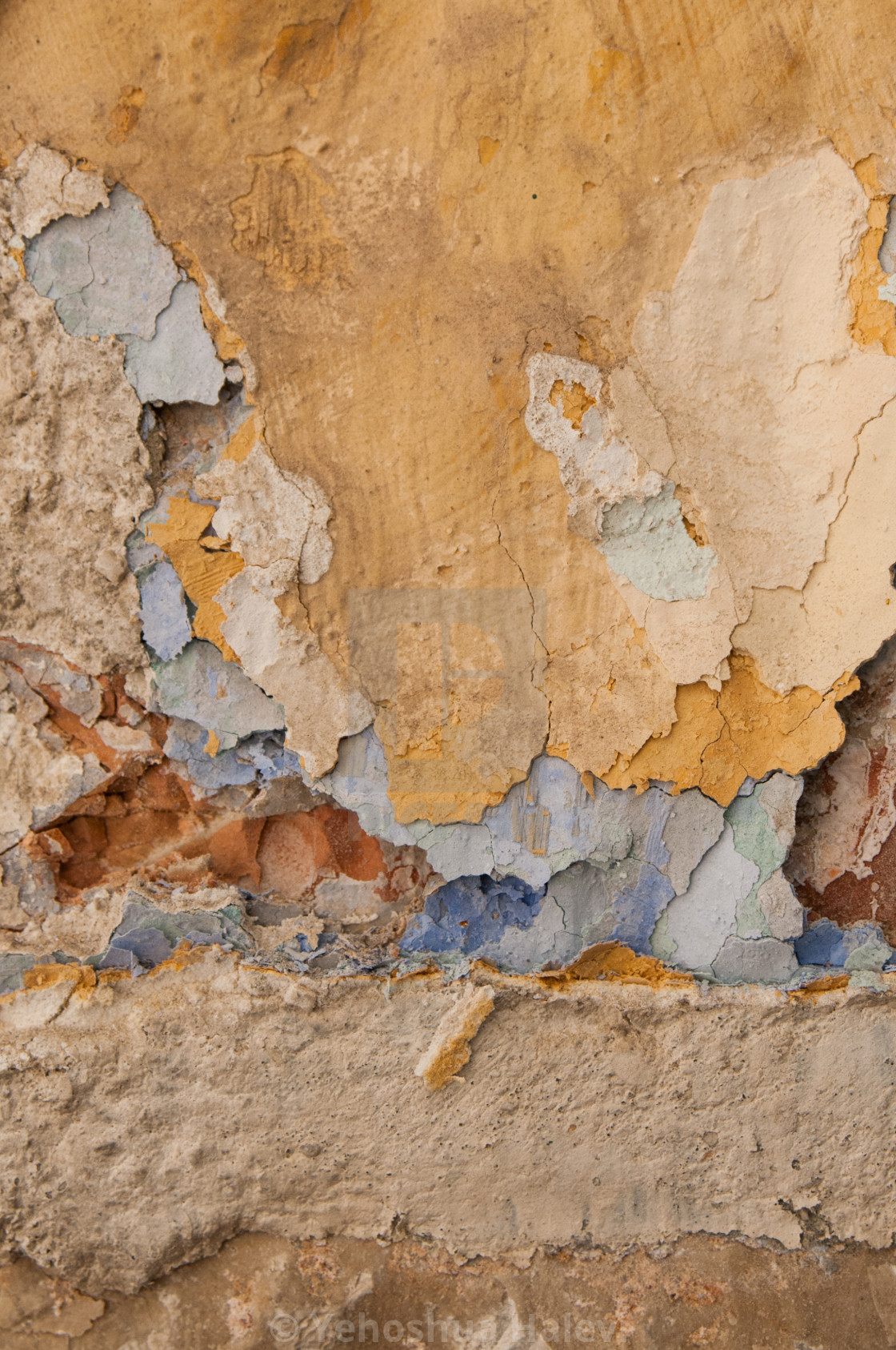 "Abstract old, peeling, painted wall background" by Yehoshua Halevi - $4.87 "Abstract old, peeling, painted wall background" stock image