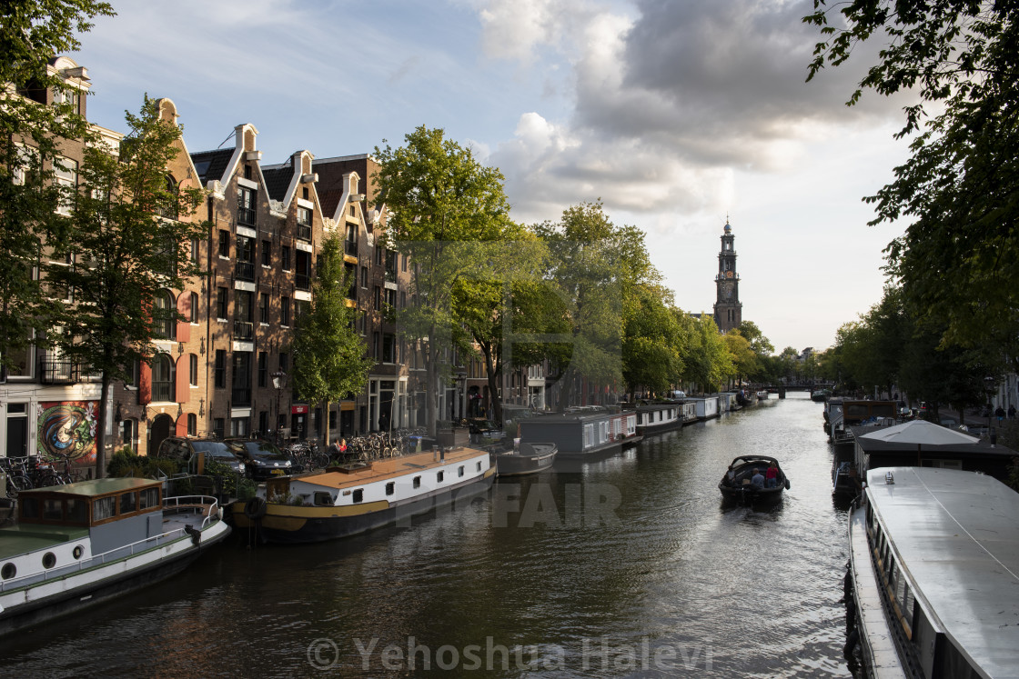 "Classic Amsterdam canal view 1" by Yehoshua Halevi - $6.08 "Classic Amsterdam canal view 1" stock image
