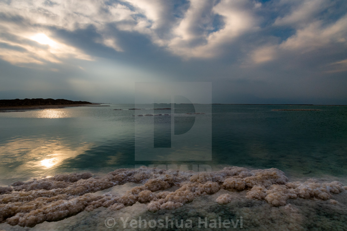 "Salt mounds on the shoreline of the Dead Sea" by Yehoshua Halevi - $9.12 "Salt mounds on the shoreline of the Dead Sea" stock image