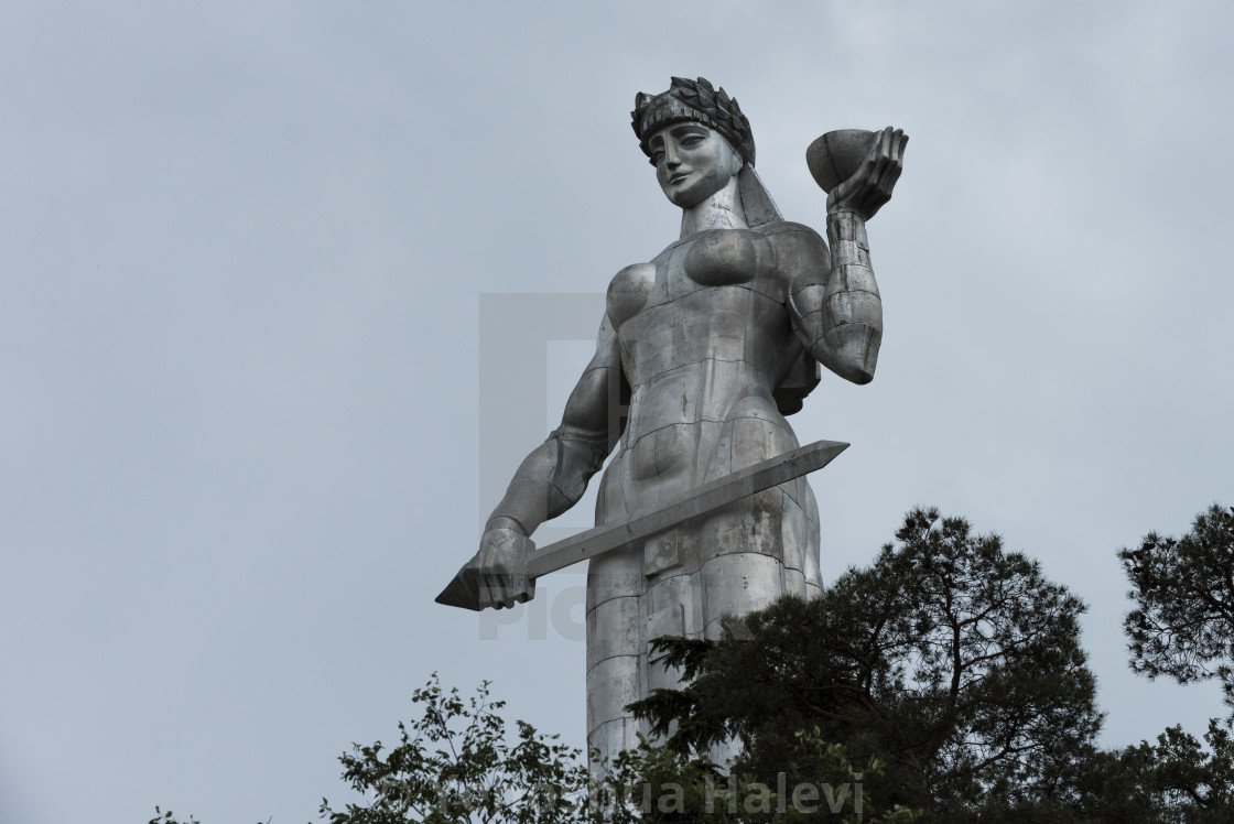 "Kartlis Deda, the "Mother" statue in Tbilisi, Georgia" by Yehoshua Halevi - $6.08 "Kartlis Deda, the "Mother" statue in Tbilisi, Georgia" stock image