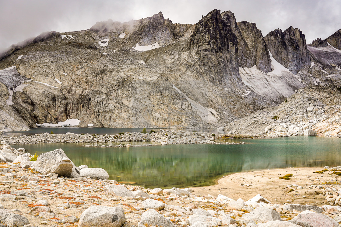 "Isolation Lake" stock image