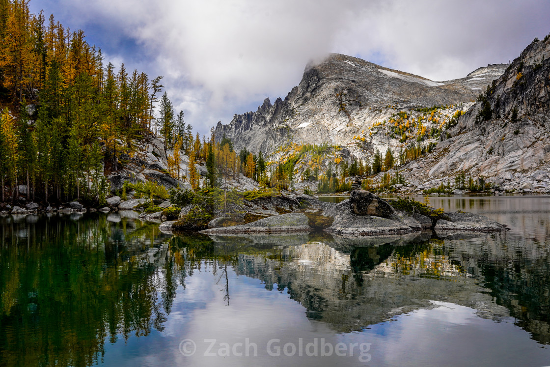 "Lake Perfection Island" stock image