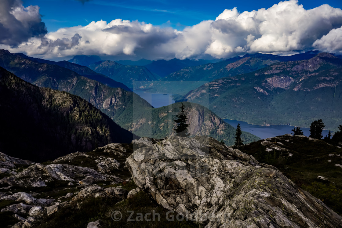 "View To Canada" stock image