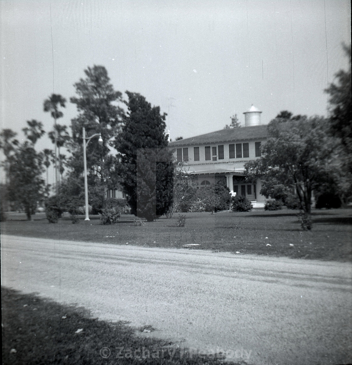 "Old picture of a house 1930-1940" by Zachary I Peabody - £10.00 "Old picture of a house 1930-1940" stock image