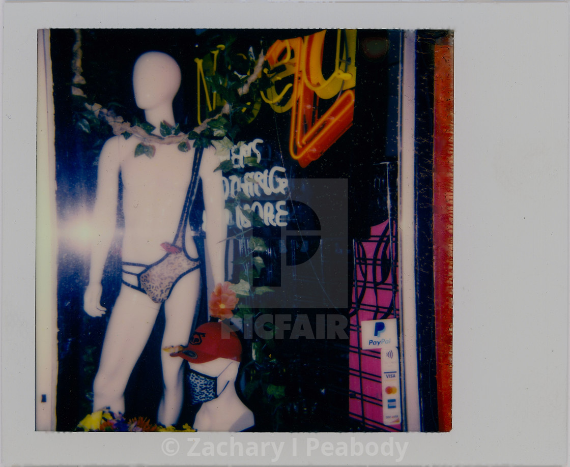 "Denver Mannequin" by Zachary I Peabody - £10.00 "Denver Mannequin" stock image