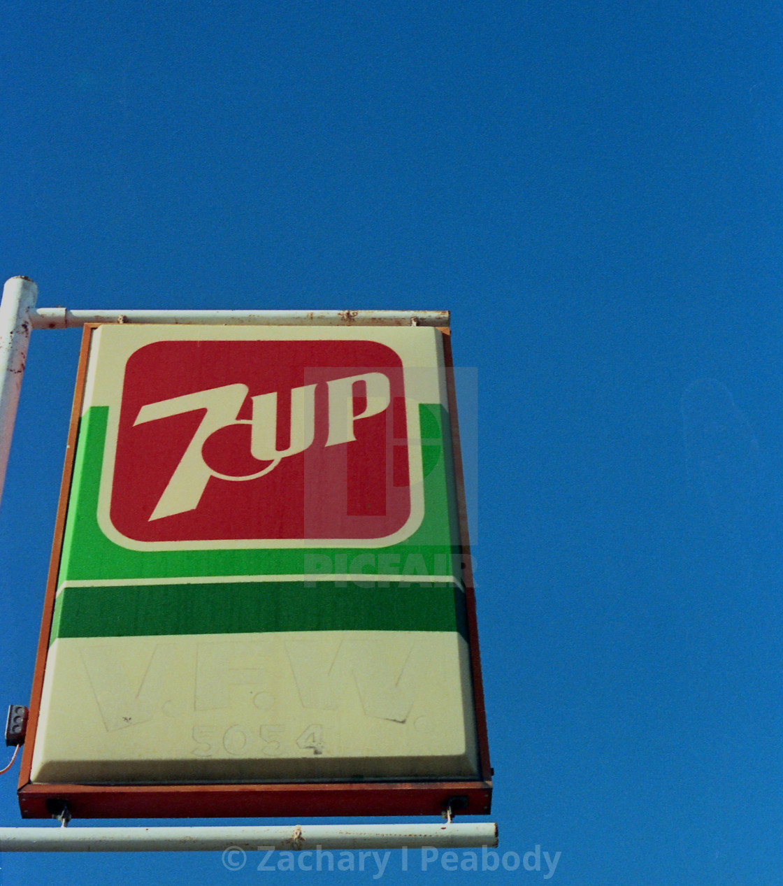 "7 Up VFW" by Zachary I Peabody - £12.40 "7 Up VFW" stock image