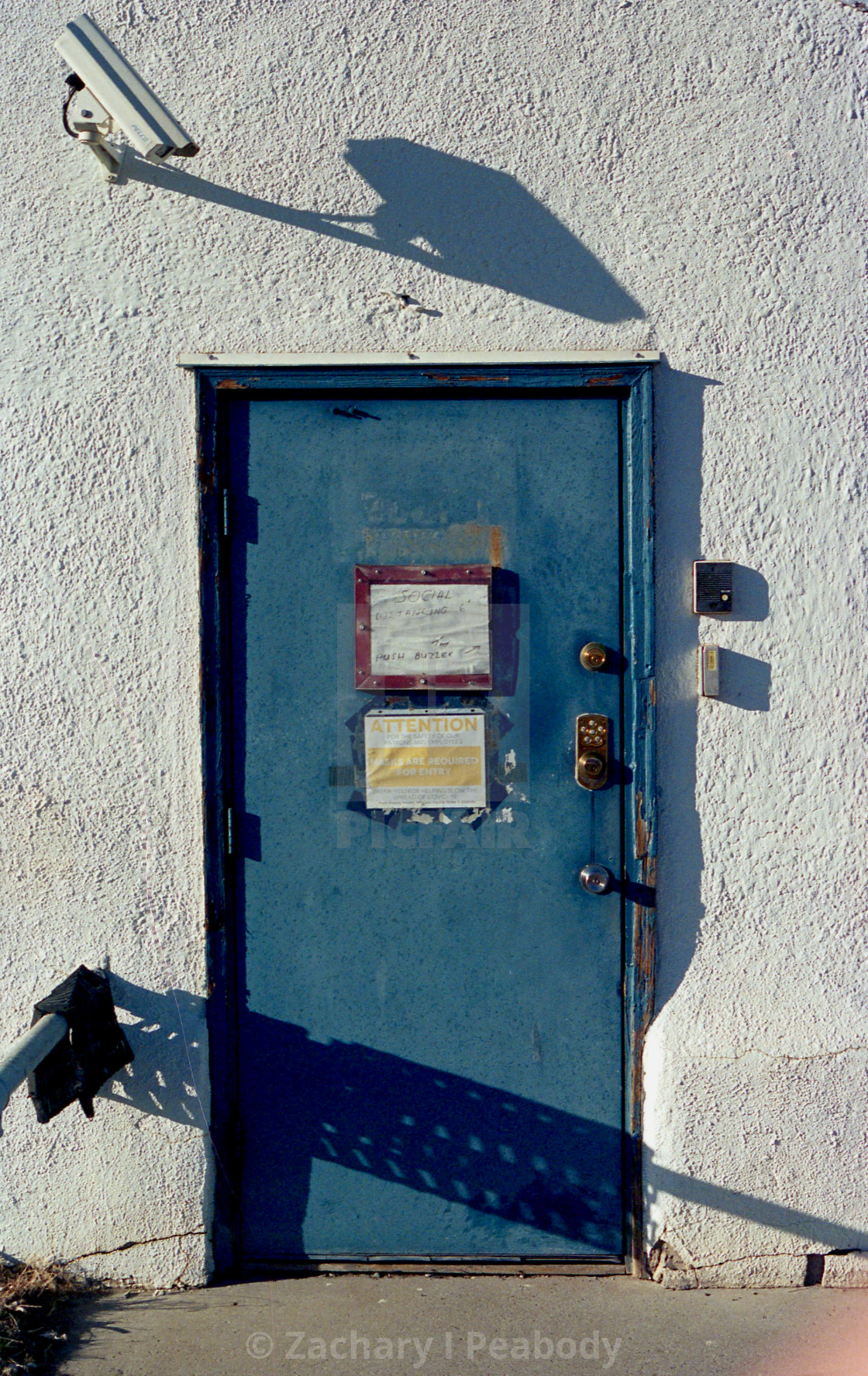 "Security Entrance 2" by Zachary I Peabody - £12.40 "Security Entrance 2" stock image