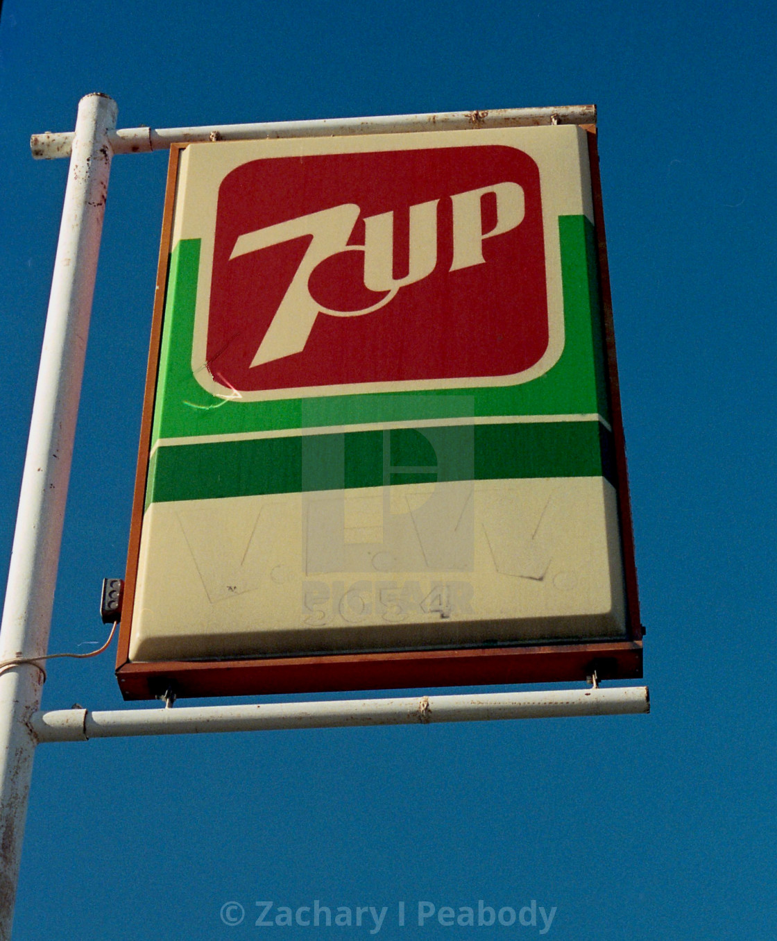 "7-Up VFW" by Zachary I Peabody - £10.00 "7-Up VFW" stock image