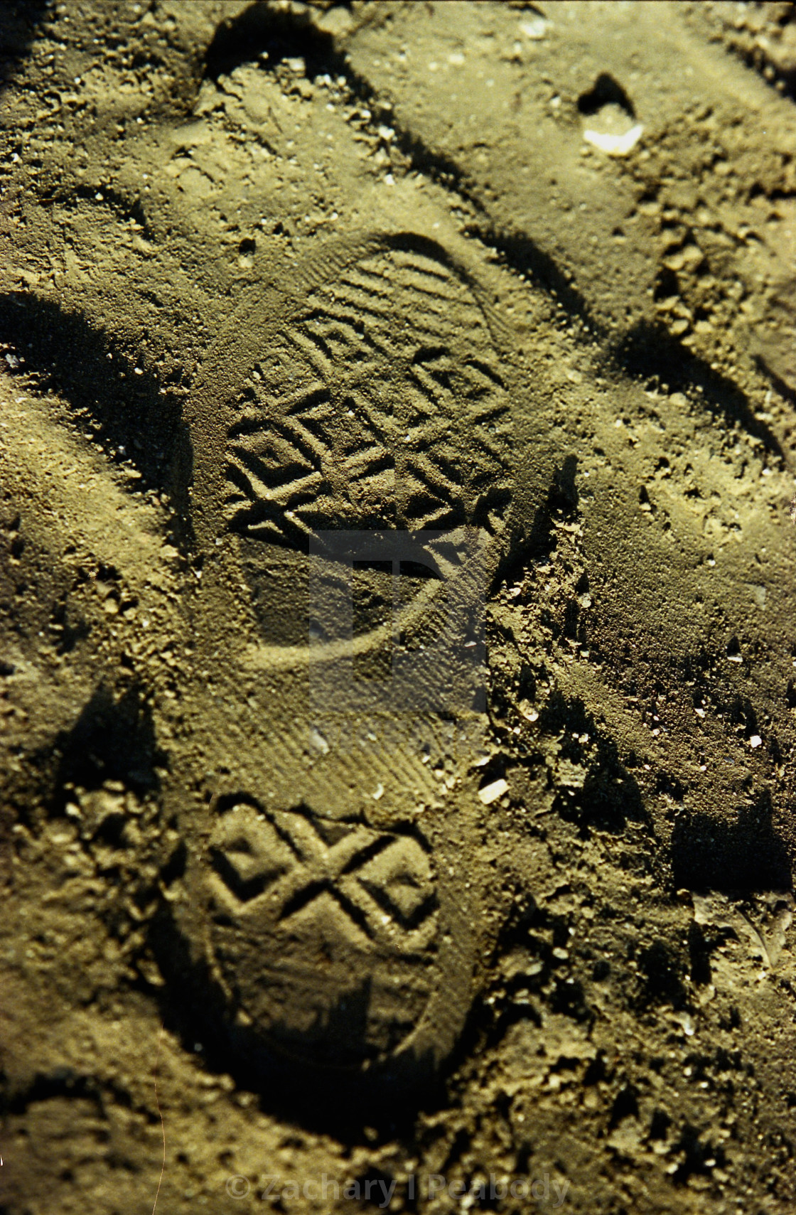 "Chuck Shoeprint" by Zachary I Peabody - £10.00 "Chuck Shoeprint" stock image