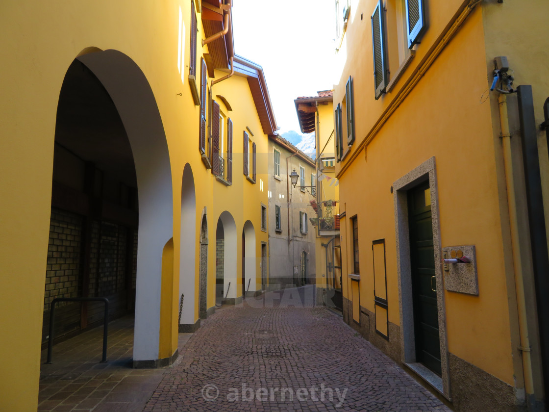 "Streets and Lanes of Italy" stock image