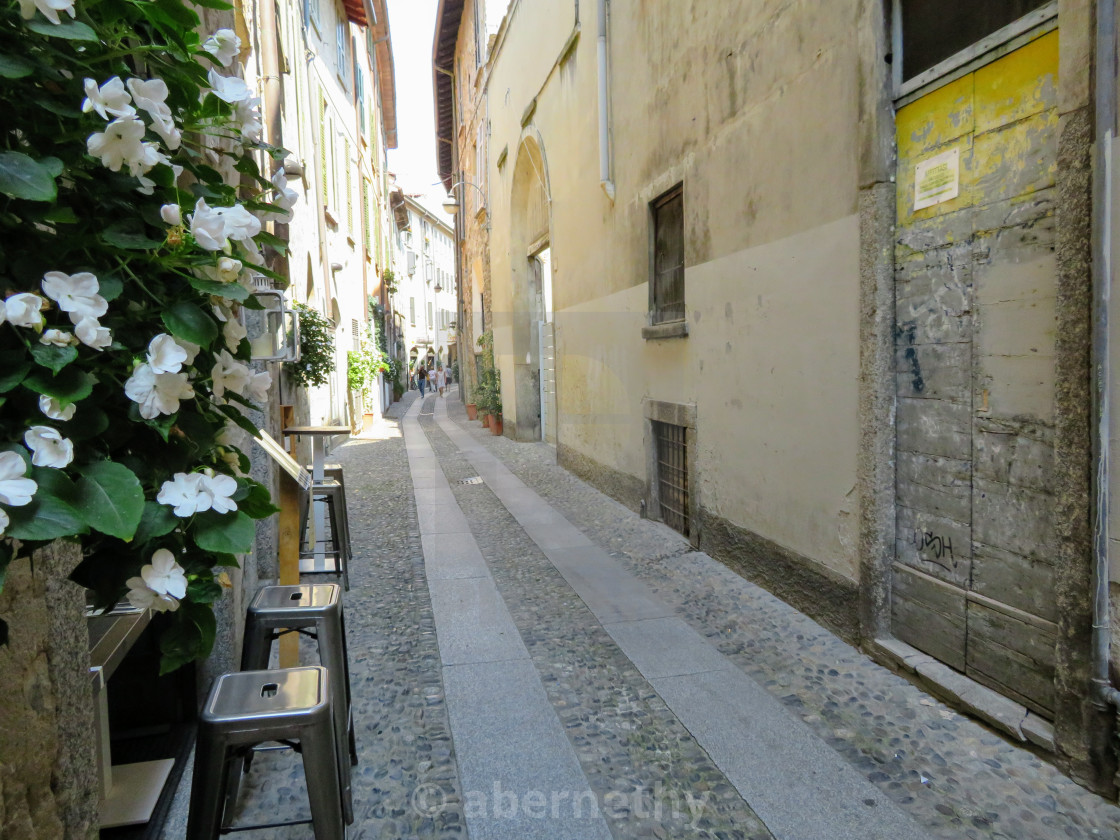 "Streets and Lanes of Italy" stock image