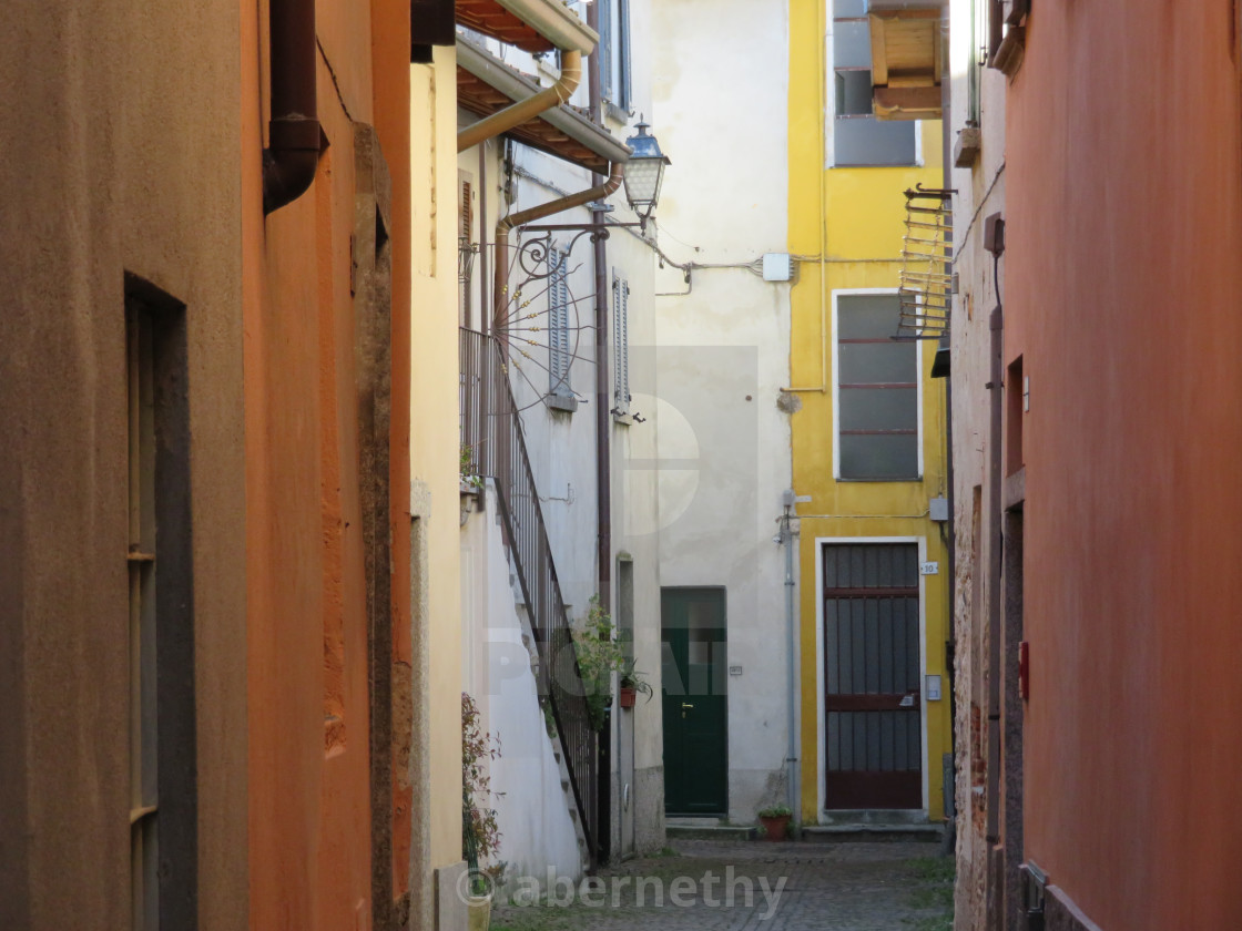 "Streets and Lanes of Italy" stock image