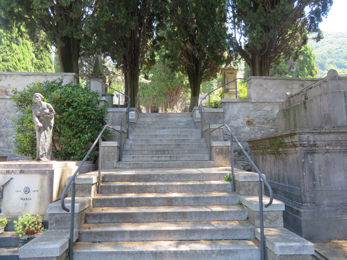 "Steps in Italy" stock image