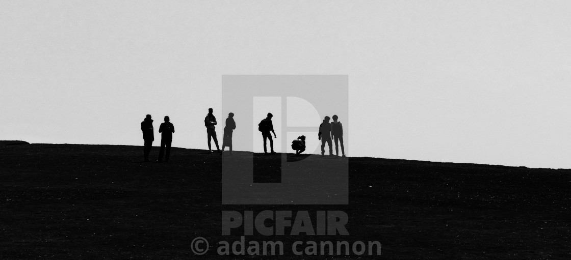 "Seven Sisters and the Birling Gap" stock image