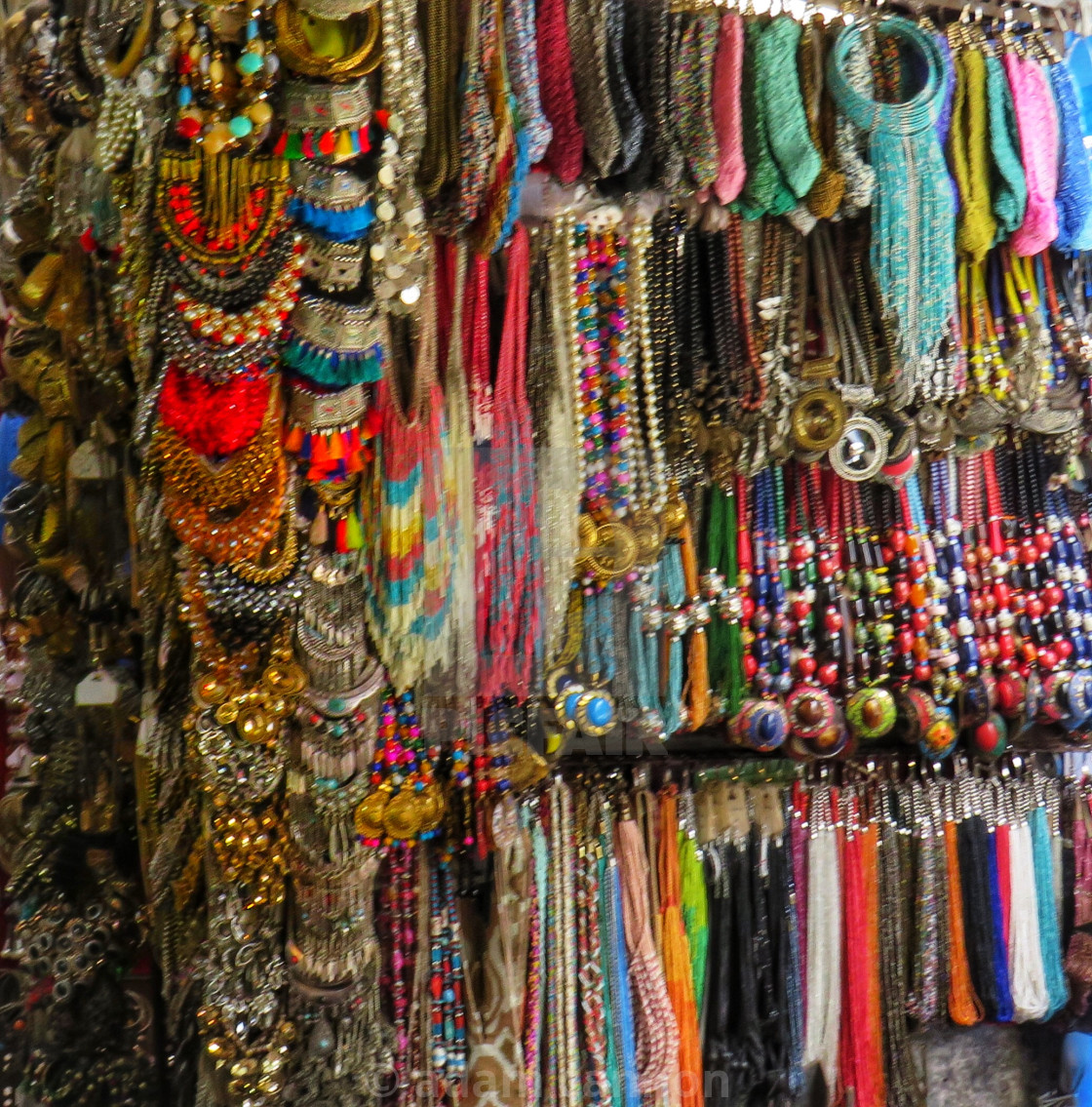 "Colourful Mumbai markets" stock image