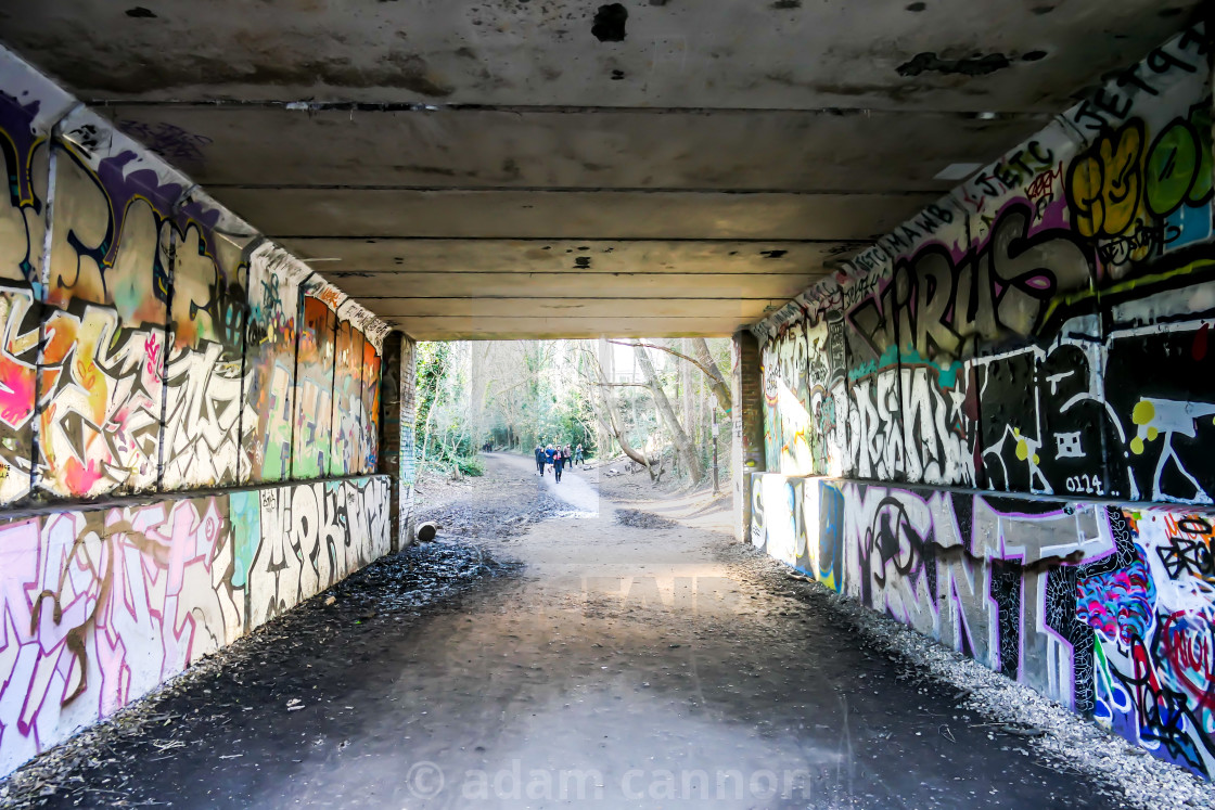 "Parkland Walk, Highgate" stock image