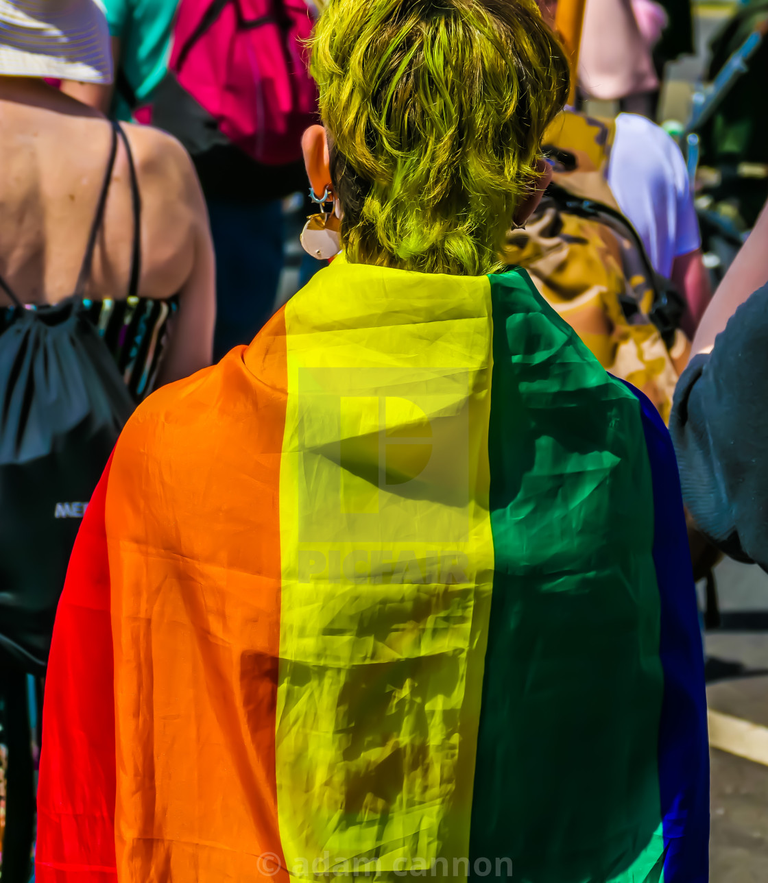 "Trans Pride Brighton July 22" stock image