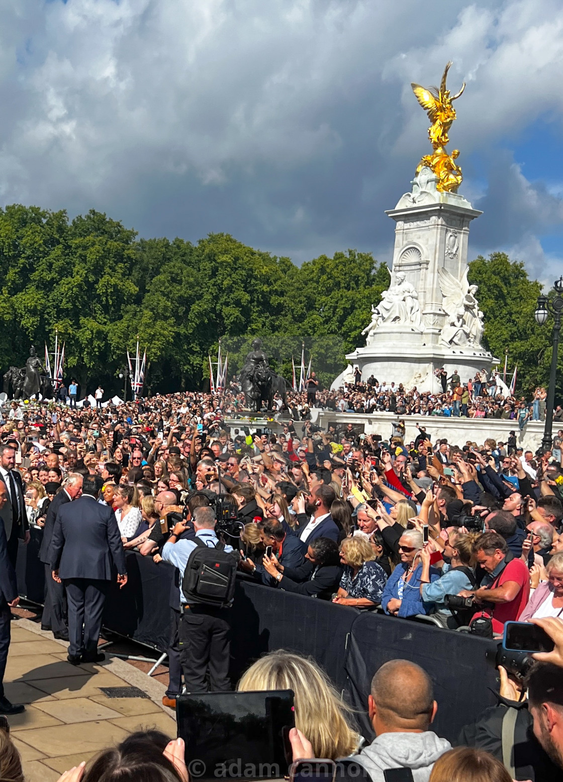 "Buckingham Palace, 9 and 10 September 2022" stock image