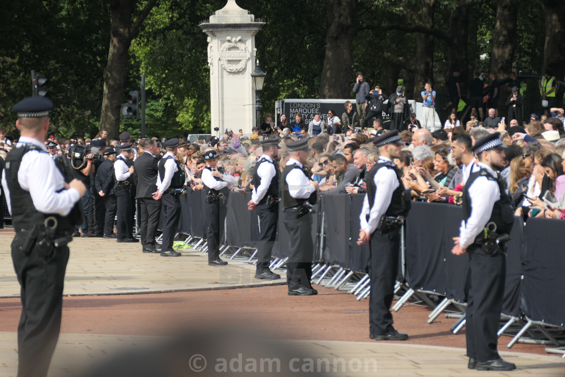 "Buckingham Palace, 9 and 10 September 2022" stock image