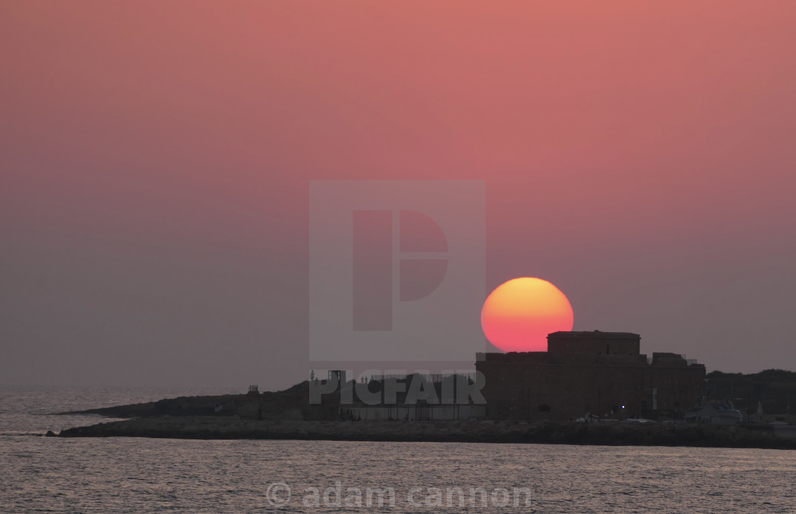 "Paphos, Cyprus August 2022" stock image