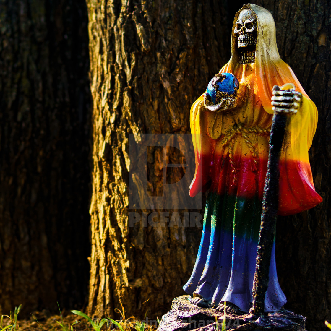 "Santa Muerte" stock image