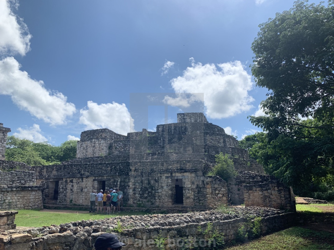 "ruins in cancun" by alex boston - $15.44 "ruins in cancun" stock image