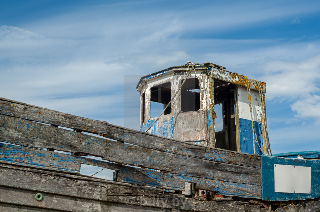 "abandoned boats" stock image