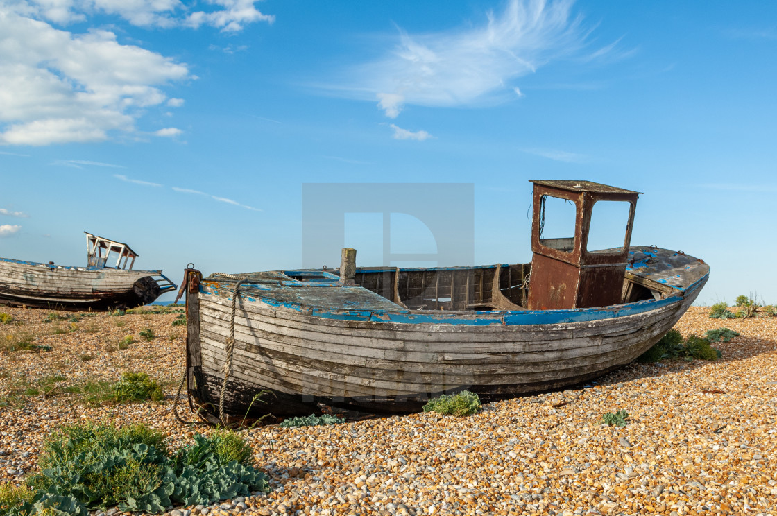 "abandoned boats" stock image