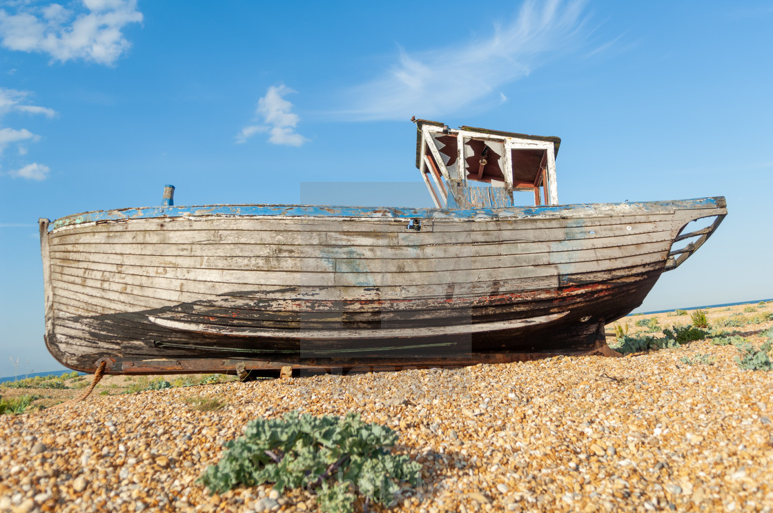 "abandoned boats" stock image