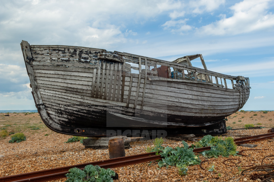 "abandoned boats" stock image