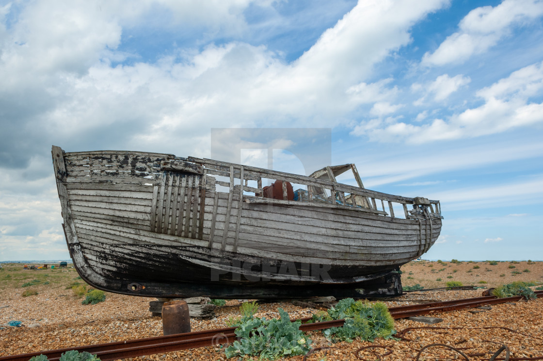 "abandoned boats" stock image