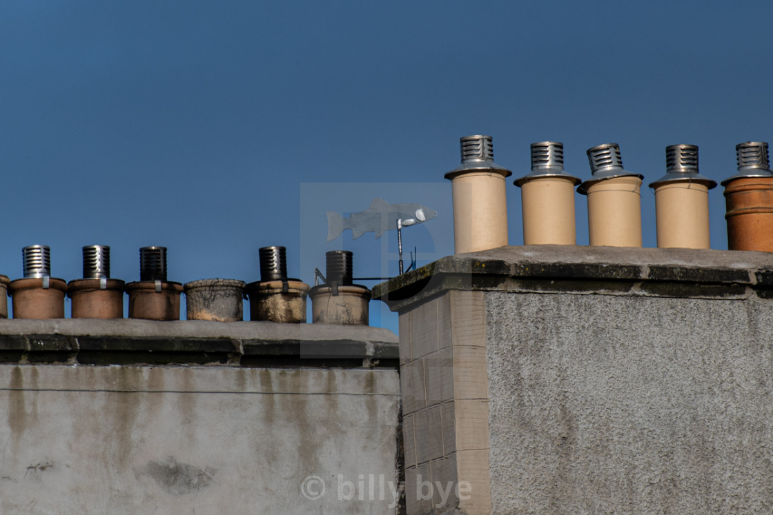 "rooflines" stock image