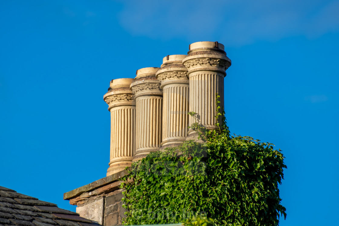 "rooflines" stock image