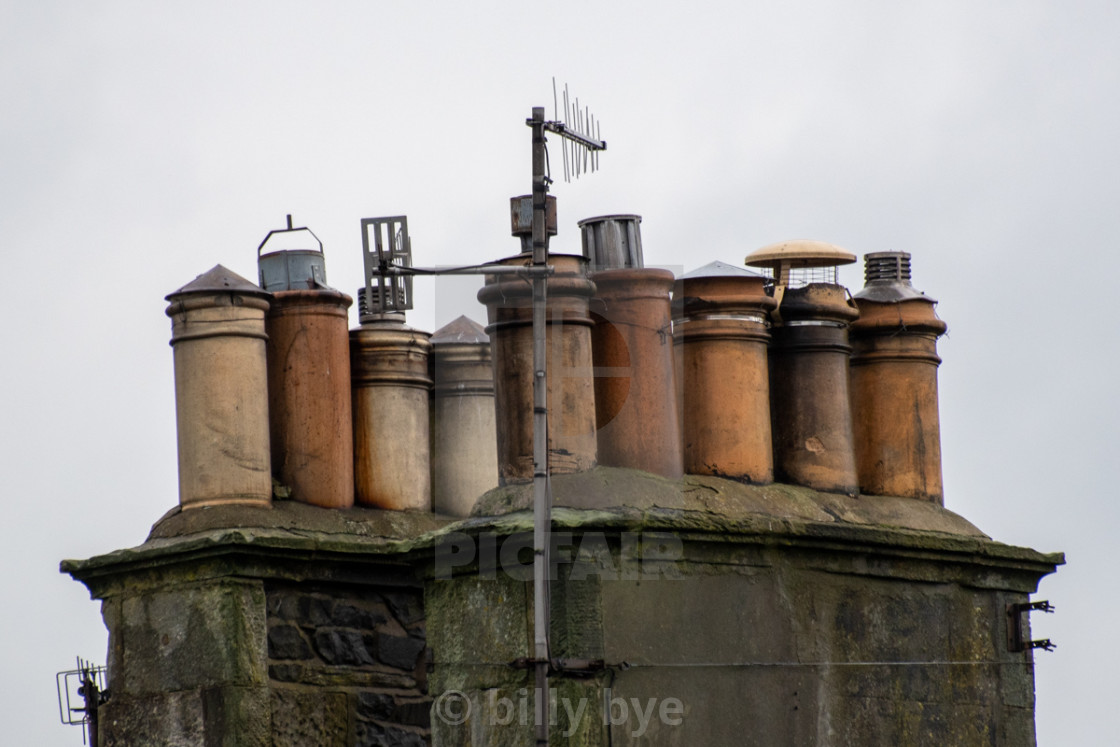 "rooflines" stock image