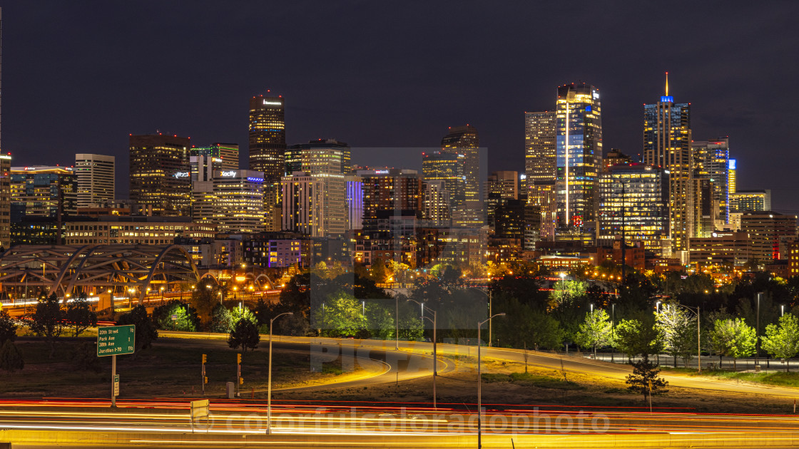 "Denver Skyline" by - $67.10 "Denver Skyline" stock image