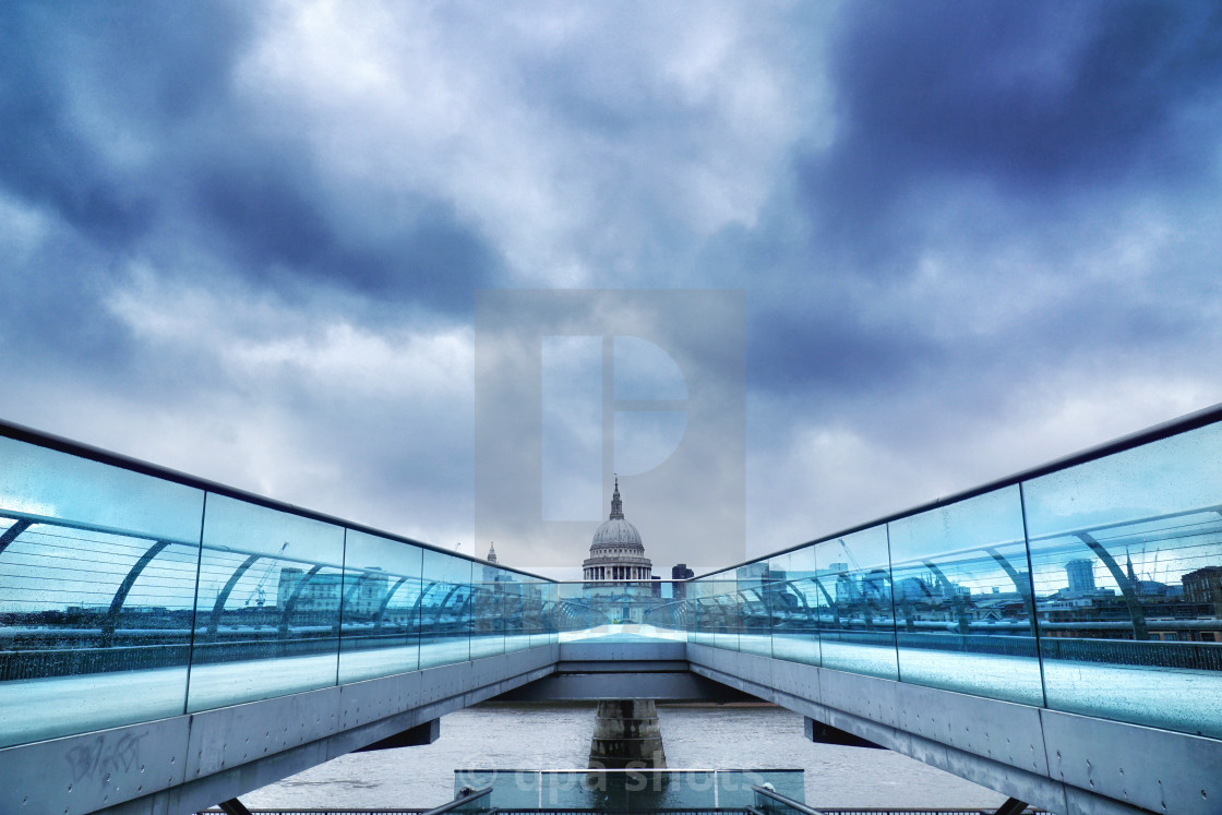 "The Bridge" stock image