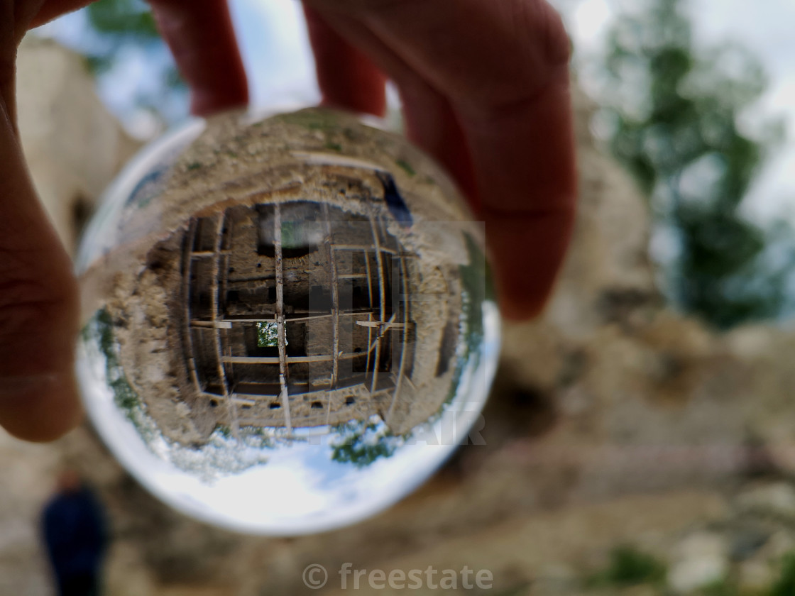 "lensball tower" by freestate - $1.52 "lensball tower" stock image