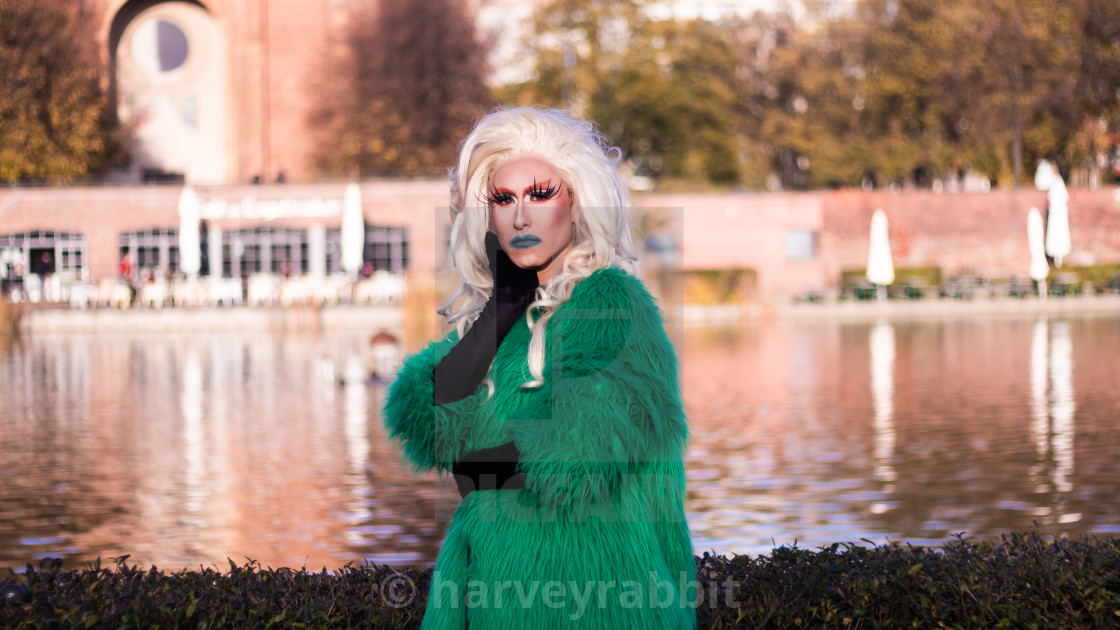 "Morgan Wood Calisto- Drag Performer" by - $30.67 "Morgan Wood Calisto- Drag Performer" stock image