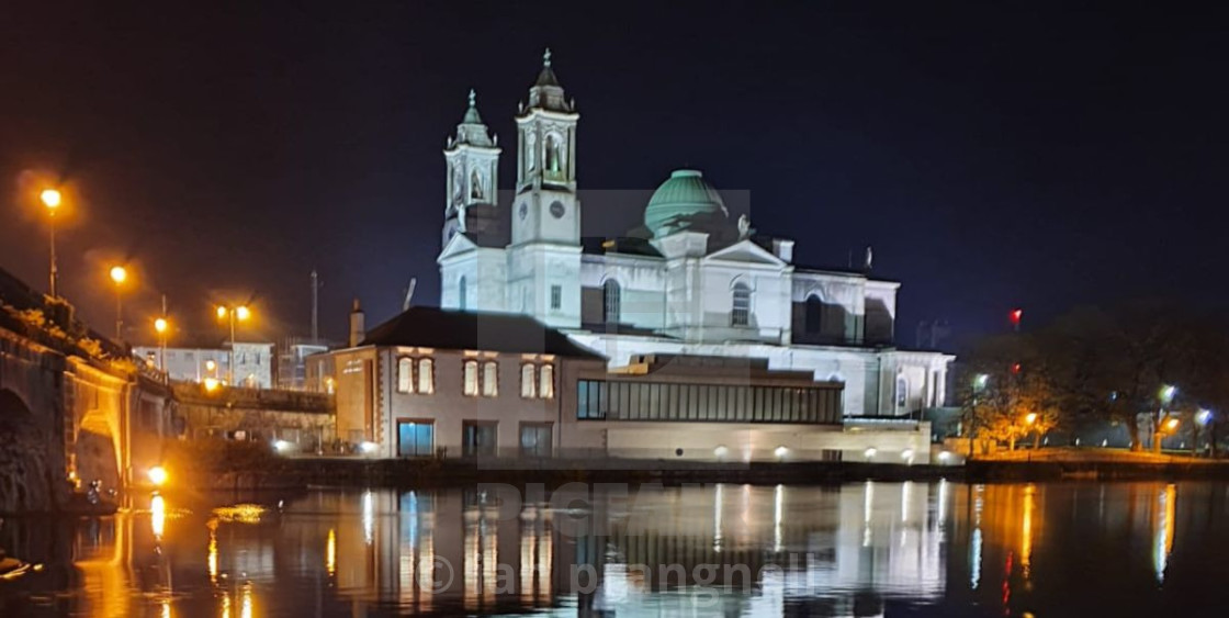 "St Peters Church Athlone Reflections" by ian prangnell - £20.00 "St Peters Church Athlone Reflections" stock image